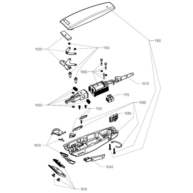 Top cover for Moser Rex 1230 / 1233 clippers