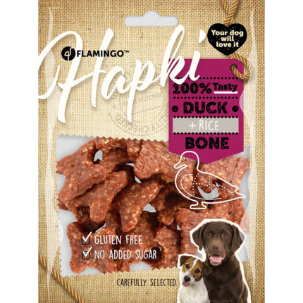 Flamingo Hapki Duck Rice - aromatic treats for dogs, duck with rice