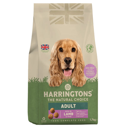 Harringtons Lamb & Rice - dry dog food with lamb and rice - PROMOTION due to best before date of 05.02.2025