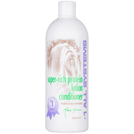 1 All Systems Super Rich Protein Lotion Conditioner - anti-static conditioner for all types of dog and cat fur