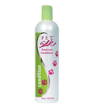 Pet Silk Rainforest Conditioner - moisturizing conditioner with proteins for all coat types, with a tropical scent, concentrate 1:16