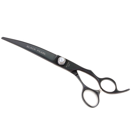 Geib Black Pearl Curved Scissors - professional curved scissors made of cobalt steel