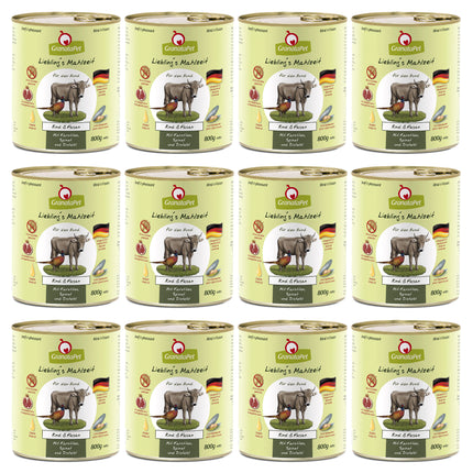 GranataPet Beef & Pheasant - grain-free wet dog food, beef and pheasant