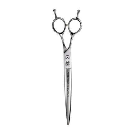 Artero One Curved Left Scissors - professional grooming scissors for left-handed individuals, curved