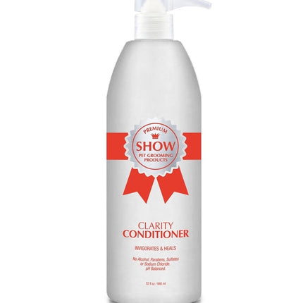 Show Premium Clarity Conditioner - creamy, soothing, and moisturizing coat conditioner, rinse-off, concentrate 1:8