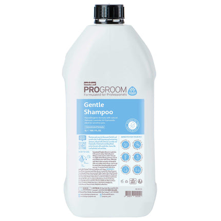 ProGroom Gentle Shampoo - soothing - moisturizing shampoo for dogs and cats, concentrate 1:4