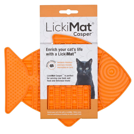 LickiMat Classic Casper - licking mat for cats and small dogs