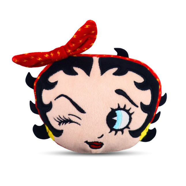 Dashi Betty XXI Plush Toy For Dogs - plush toy for dogs with a squeaker, Betty Boop head