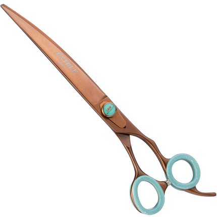 Geib Entree Gold Curve Scissors - professional grooming scissors made from Japanese steel, curved