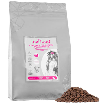 Lovi Lamb with Sweet Potatoes and Mint - Grain-Free Dog Food for Small Breeds with Tear Staining Issues