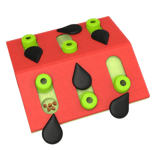 Nina Ottosson Cat Melon Madness Treat Puzzle Level - logic game for cats, level