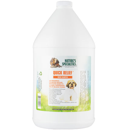 Nature's Specialties Quick Relief Shampoo - medicinal shampoo for dogs and cats, with neem oil, concentrate 1:8