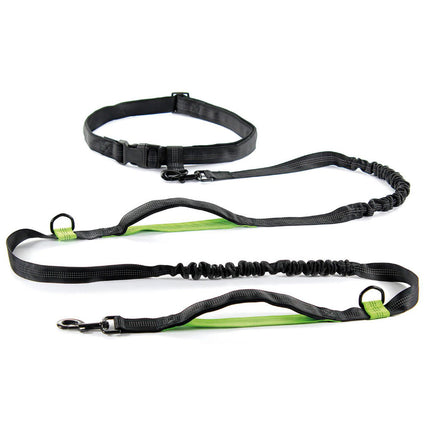 Record Jogging - hip belt for running with a dog, with leash