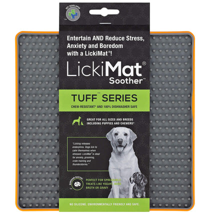 LickiMat Tuff Soother - licking mat for dogs, raised pattern