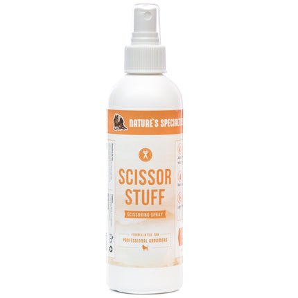 Nature's Specialties Scissor Stuff - professional spray that facilitates grooming for dogs and cats