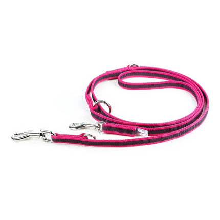 Julius K9 Color & Gray Supergrip Leash - adjustable dog leash, non-slip