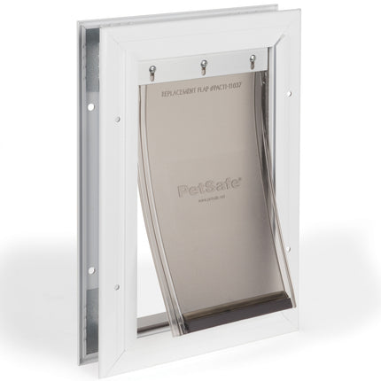 PetSafe Staywell Aluminium 2-Way Pet Door - Classic flap for dogs and cats, with aluminum reinforcement