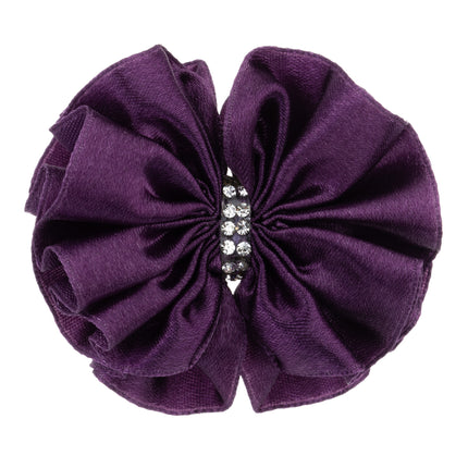 Blovi Bow Premium Satin Bow with Rhinestones