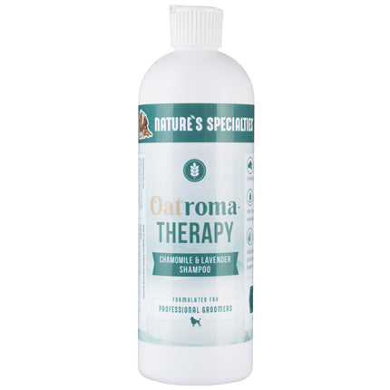 Nature's Specialties Oatroma Therapy Shampoo - Gentle moisturizing shampoo for dogs and cats, with chamomile and lavender, concentrate 1:12