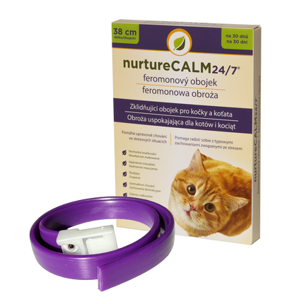 NurtureCALM 24/7 Cat - calming pheromone collar for cats