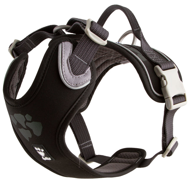 Hurtta Weekend Warrior Harness Raven - harness for active dogs - 45 - 60cm