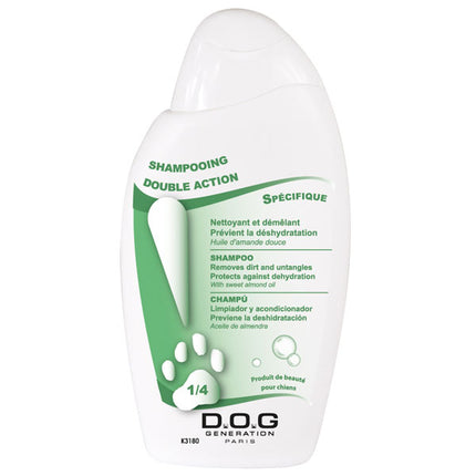 Dog Generation Double Action - shampoo and conditioner in one for dog fur, concentrate 1:4