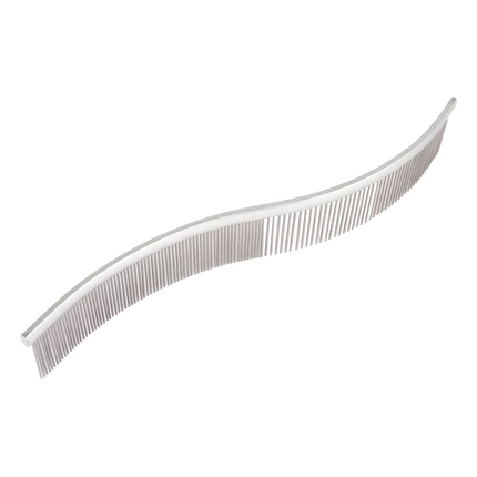 Show Tech Featherlight Swirl Comb - double bent, very lightweight comb, mixed tooth spacing (50:50)