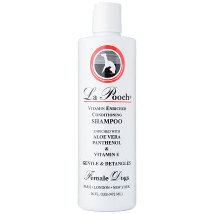 Les Poochs Vitamin Enriched Shampoo (for females) - luxurious vitamin shampoo for female dogs, concentrate 1:14