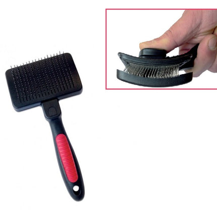 Ideal Dog self-cleaning poodle brush