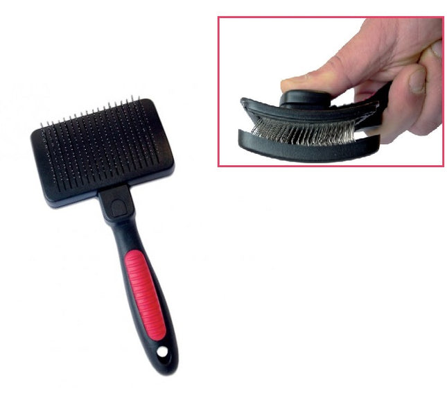 Ideal Dog self-cleaning poodle brush