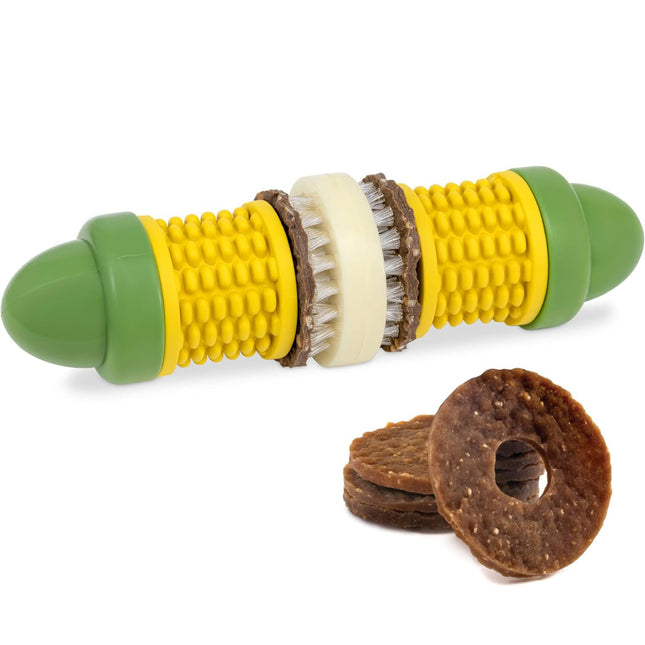 PetSafe Busy Buddy Cravin' Corncob - chew toy with treat for dogs, corn