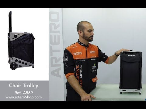 Artero Chair Trolley - 2-in-1 Rolling Bag and Chair