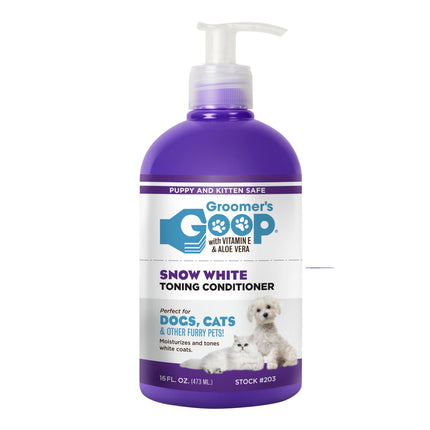 Groomer's Goop Snow Conditioner - Dog and Cat Fur Conditioner