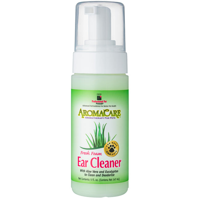 PPP AromaCare Fresh Foam Ear Cleaner - foam for cleaning the ears of dogs and cats