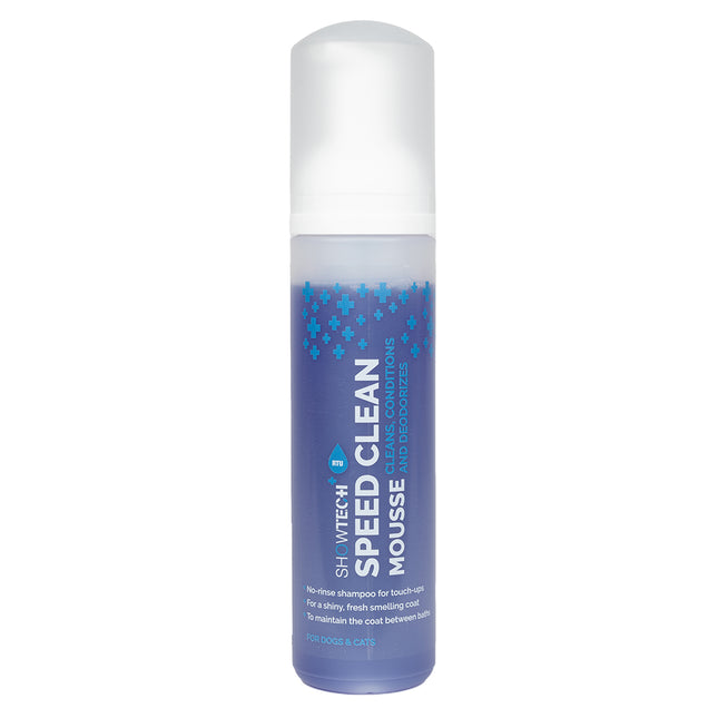 Show Tech+ Speed Clean Mousse - dry foam shampoo for dogs and cats, with aloe extract