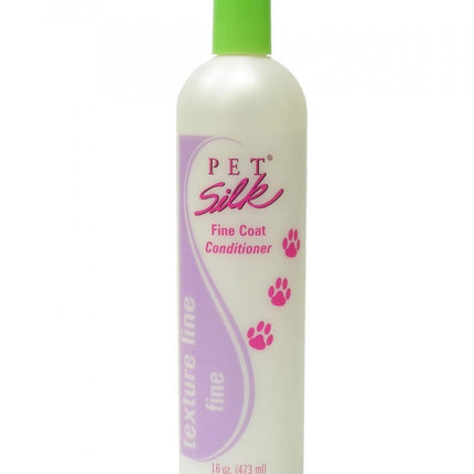 Pet Silk Texturizing Fine Coat Conditioner - Texturizing conditioner for dogs and cats, with silk for fine fur, concentrate 1:16