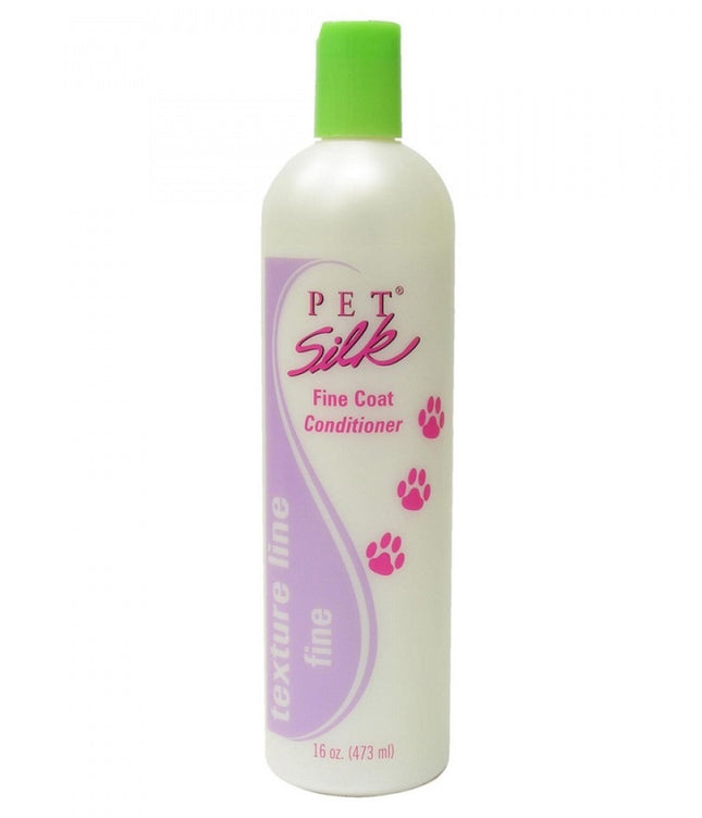 Pet Silk Texturizing Fine Coat Conditioner - Texturizing conditioner for dogs and cats, with silk for fine fur, concentrate 1:16