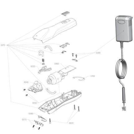 Complete housing for Moser Max clipper