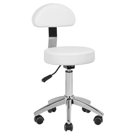 Gabbiano AM 304 - grooming chair/stool with backrest and height adjustment