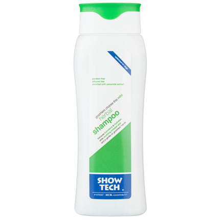 Show Tech Herbal Shampoo - deep cleansing dog shampoo that eliminates unpleasant odors, concentrate 1:5