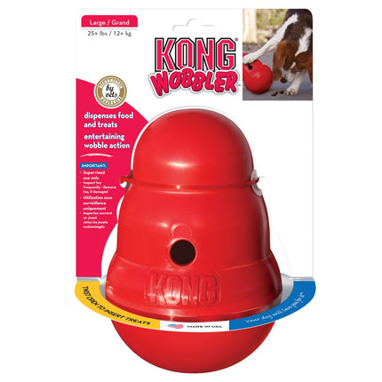 KONG Wobbler - wobbling treat toy for dogs