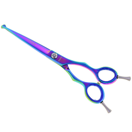 Geib Entree Titan Safety Scissors - high-quality safety scissors with a single-sided micro-grind and titanium coating - Straight