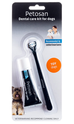 Petosan mini dog breed teeth cleaning kit