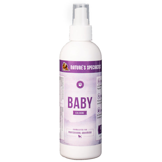 Nature's Specialties Foo Foo Baby Cologne - fragrance water for dogs and cats, sweet and powdery