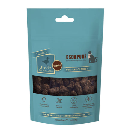 Escapure Hupferl Softies Duck - meat treats for cats, duck - promotion due to expiration date 10/23/2024