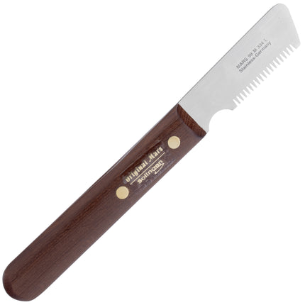 Mars - classic wooden trimmer for rough-haired breeds (99M334), for left-handed users