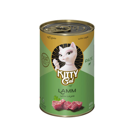 Kitty Cat Lamb Pâté - grain-free wet food, pâté for cats, with lamb