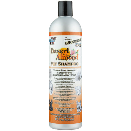 Double K Desert Almond - almond shampoo for long and thick fur of dogs, cats, and horses, concentrate