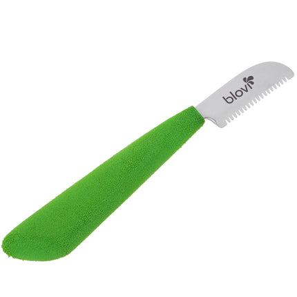 Blovi Professional Left Stripping Knife - professional trimmer with a comfortable foam handle, Japanese steel - left-handed