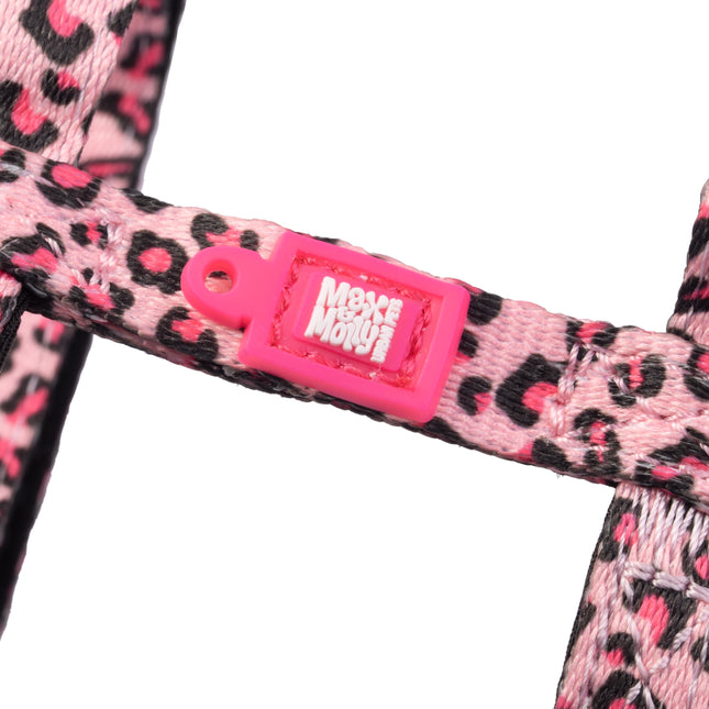 Max&Molly Cat Harness & Leash Leopard - harness and leash set for cats, leopard print pattern